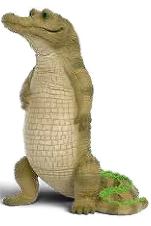 Schleich Rick The Crocodile Toys Playsets & Action Figures Animals Multi/patterned