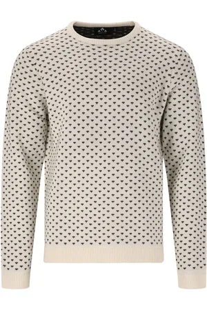 Whistler Borge M Knit Sweater Sport Men Sport Clothing Sport Sweat-shirts & Hoodies Sport Knitwear Beige