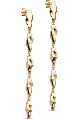 Enamel India Earrings Korvakoru Korut Gold