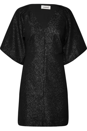 Soaked in Luxury Slcahlina Jacinta Dress Polvipituinen Mekko Black