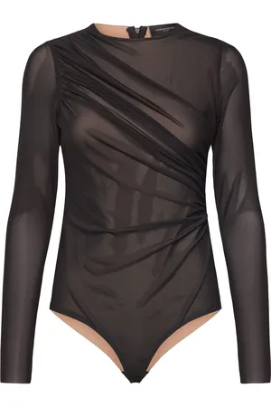 Copenhagen Muse Cmmejse-Bodystocking Tops T-shirts & Tops Bodies Black