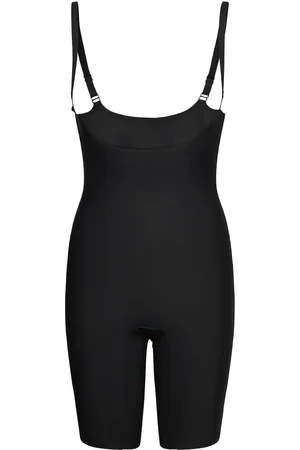 Lindex Shapewear Bodysuit Biker Open Muotoilevat Alusvaatteet Black