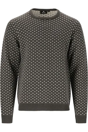 Whistler Borge M Knit Sweater Sport Men Sport Clothing Sport Sweat-shirts & Hoodies Sport Knitwear Grey