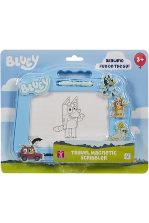 Bluey Travel Magnetic Scribbler Toys Creativity Drawing & Crafts Drawing Drawing Boards Multi/patterned