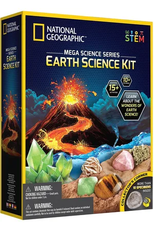 NATIONAL GEOGRAPHIC S. E. Mega Earth Science Kit Toys Experiments And Science Multi/patterned