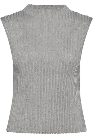 Lindex Top Zanna Tops Knitwear Jumpers Grey