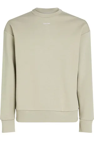 Calvin Klein Nano Logo Sweatshirt Tops Sweat-shirts & Hoodies Sweat-shirts Beige