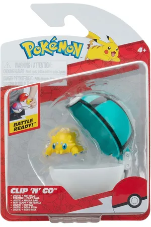 Pokemon Clip N Go Joltik With Net Ball Toys Playsets & Action Figures Play Sets Multi/patterned