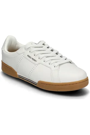 Fred Perry B722 Lthr / Branded Matalavartiset Sneakerit Tennarit White