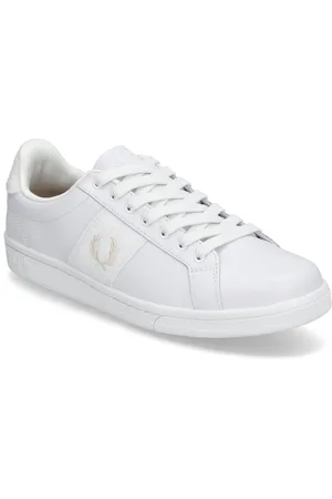 Fred Perry B721 Lthr/Towelling Matalavartiset Sneakerit Tennarit White