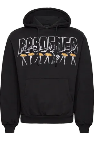 PAS DE MER Ballet Hoody Tops Sweat-shirts & Hoodies Hoodies Black