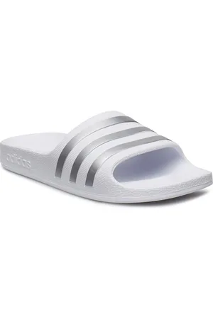 adidas Adilette Aqua K Shoes Summer Shoes Pool Sliders White