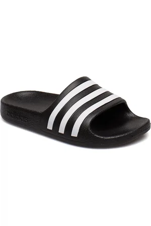 adidas Adilette Aqua K Shoes Summer Shoes Pool Sliders Black