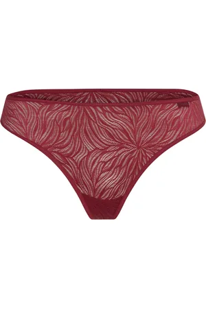 Calvin Klein Thong Stringit Alusvaatteet Burgundy
