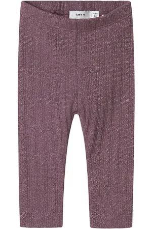 NAME IT Nbfohusa Legging Bottoms Leggings Purple