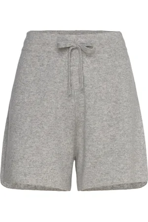 Davida Cashmere Sporty Shorts Shortsit Grey