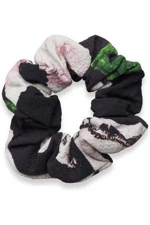 STINE GOYA Scrunchie, 2259 Structure Stretch Designers Hair Accessories Scrunchies Black