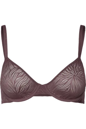 Calvin Klein Unlined Demi Lingerie Bras & Tops Wired Bras Pink