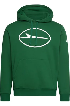Nike Nike Club Fleece Pullover Hoodie Sport Men Sport Clothing Sport Sweat-shirts & Hoodies Sport Hoodies Green