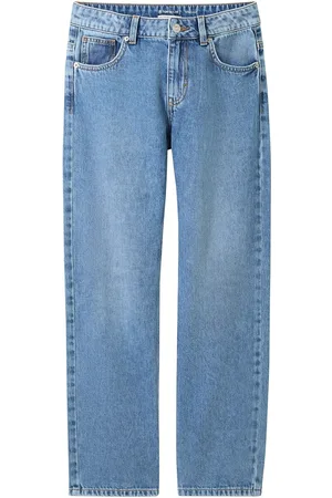 TOM TAILOR Straight Denim Bottoms Jeans Regular Jeans Blue