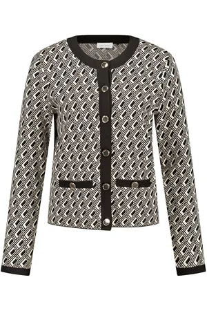 Gerry Weber Jacket Knit Tops Knitwear Cardigans Grey