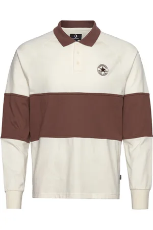 Converse Retro Chuck Ls Marquis Polo Sport Men Sport Clothing Sport Tops Sport Polos Sport Long-sleeved Polos Brown