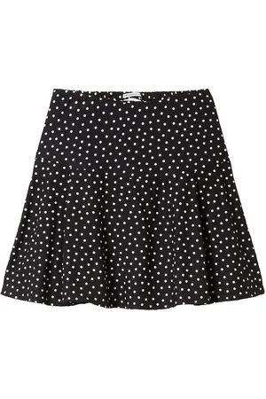 TOM TAILOR Allover Printed Skirt Dresses & Skirts Skirts Short Skirts Black
