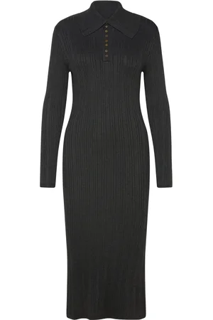 French Connection Nia Mari Dress Polvipituinen Mekko Grey