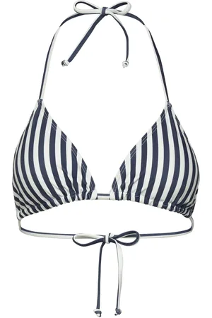Rosemunde Triangle Bikini Top Swimwear Bikinis Bikini Tops Triangle Bikinitops Navy