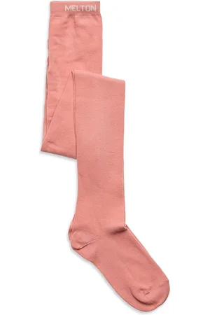 Melton Cotton Tights Sukkahousut Pink