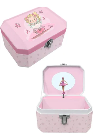 Barbo Toys Lillie And Ellie - Music Box - Princess Accessories Kids Jewellery Jewellery Boxes Pink