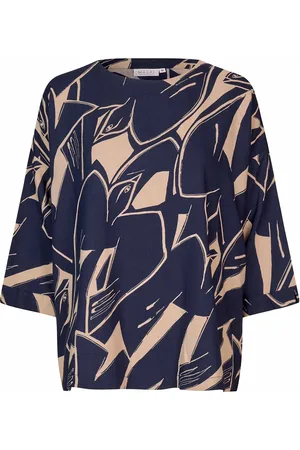Masai Mabecca Tops Blouses Long-sleeved Navy