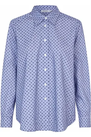 Masai Maimma Tops Shirts Long-sleeved Blue
