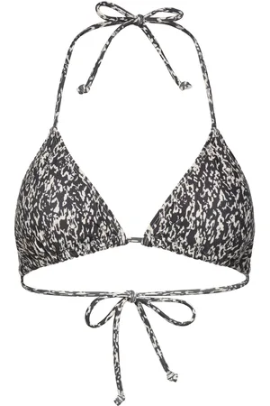 Rosemunde Triangle Bikini Top Swimwear Bikinis Bikini Tops Triangle Bikinitops Black
