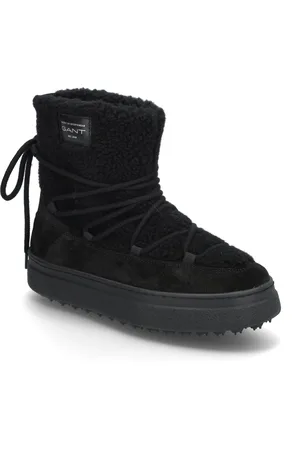GANT Snowhill Mid Boot Shoes Wintershoes Black