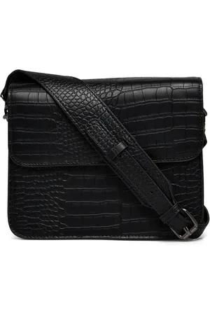 Hvisk Cayman Trace Bags Crossbody Bags Black