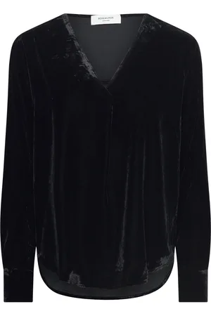 Rosemunde Aomi Shirt Tops Blouses Long-sleeved Black
