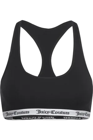Juicy Couture Verity Bralette Lingerie Bras & Tops Soft Bras Tank Top Bras Black