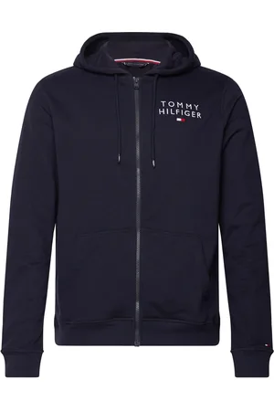Tommy Hilfiger Fz Hoodie Hwk Tops Sweat-shirts & Hoodies Hoodies Navy