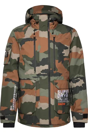 Superdry Ski Ultimate Rescue Jacket Sport Men Sport Clothing Sport Outerwear Sport Jackets Sport Ski Jackets Khaki Green