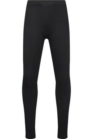 Lindex Leggings Brushed Inside Basic Bottoms Leggings Black