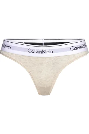 Calvin Klein Thong Stringit Alusvaatteet Grey
