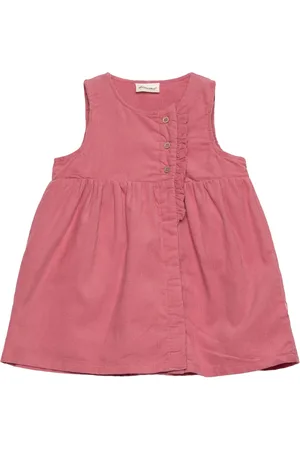 Minymo Spencer Corduroy W. Lining Dresses & Skirts Dresses Casual Dresses Sleeveless Casual Dresses Pink