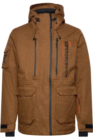 Superdry Ski Peak Rescue Jacket Sport Men Sport Clothing Sport Outerwear Sport Jackets Sport Ski Jackets Brown