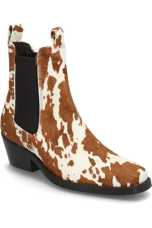 Billi Bi Booties Shoes Boots Cowboy Boots Brown