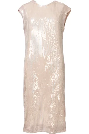 Ivo Nikkolo Short Sleeve Dress, Deco Lyhyt Mekko Cream