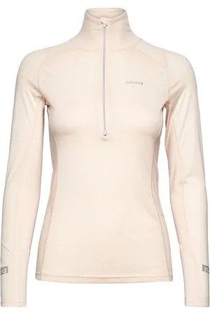 Johaug Aerial Woolmix Half Zip 2.0 Sport Sweat-shirts & Hoodies Fleeces & Midlayers Beige