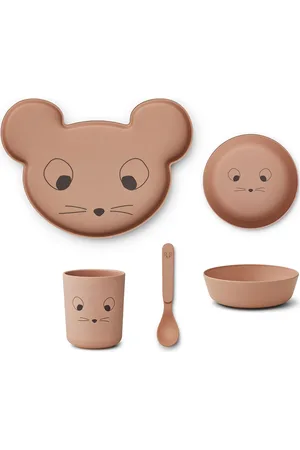 Liewood Brody Junior Set Home Meal Time Dinner Sets Pink