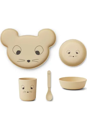 Liewood Brody Junior Set Home Meal Time Dinner Sets Yellow