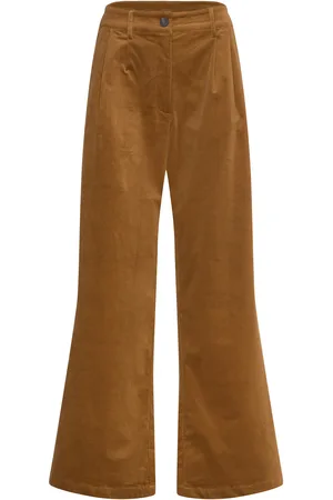 Sofie Schnoor Malinasw Trousers Bottoms Trousers Wide Leg Brown
